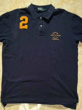 Vintage 90s Ralph Lauren Embroidered Polo